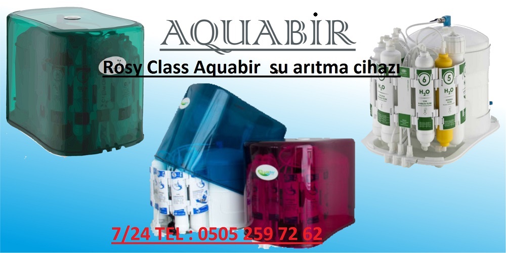 rosy class aquabir su arıtma
